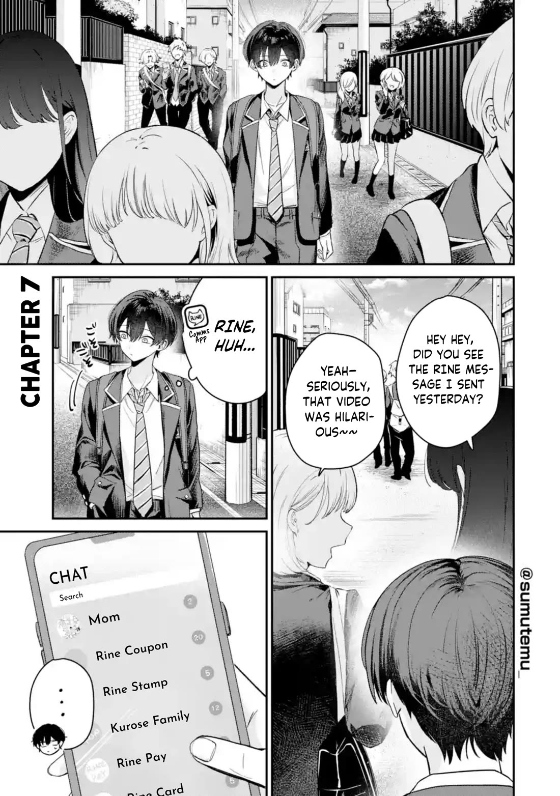 Haimiya-Senpai is Scary But Cute Chapter 7 page 2 - Chapter 7