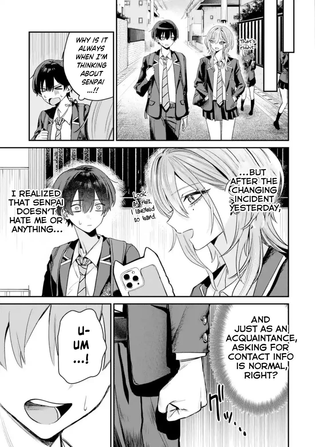 Haimiya-Senpai is Scary But Cute Chapter 7 page 6 - Chapter 7
