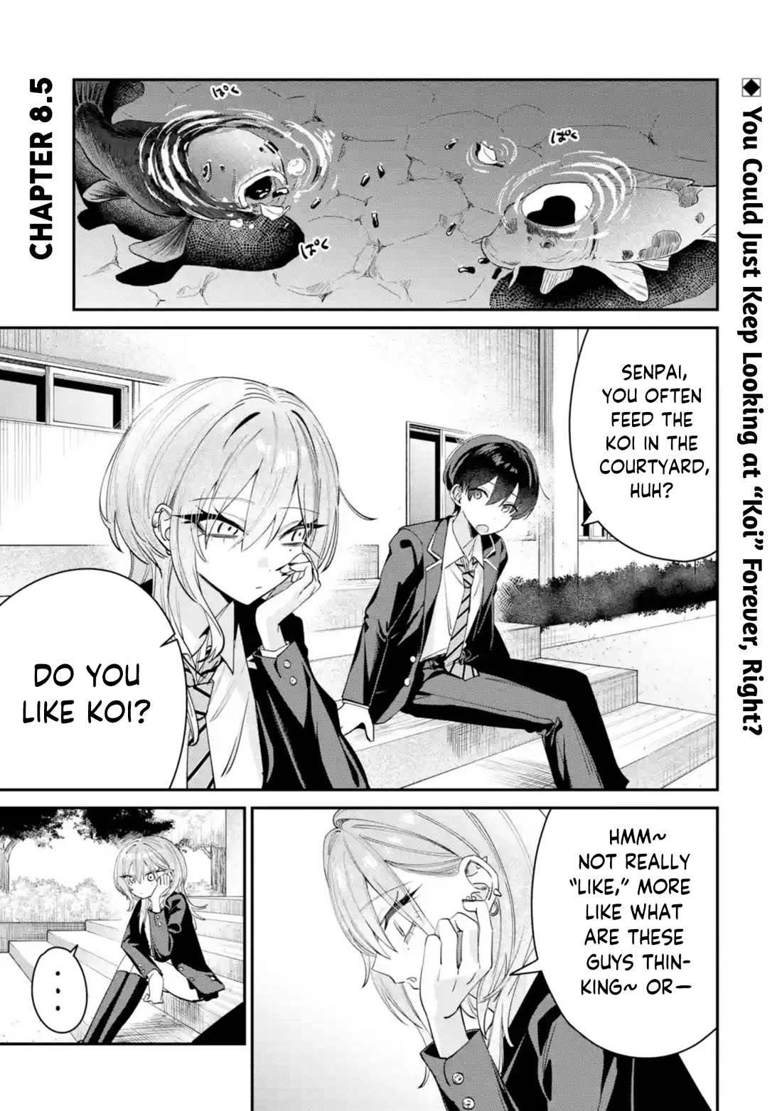 Haimiya-Senpai is Scary But Cute Chapter 8.5 page 2 - Chapter 8.5