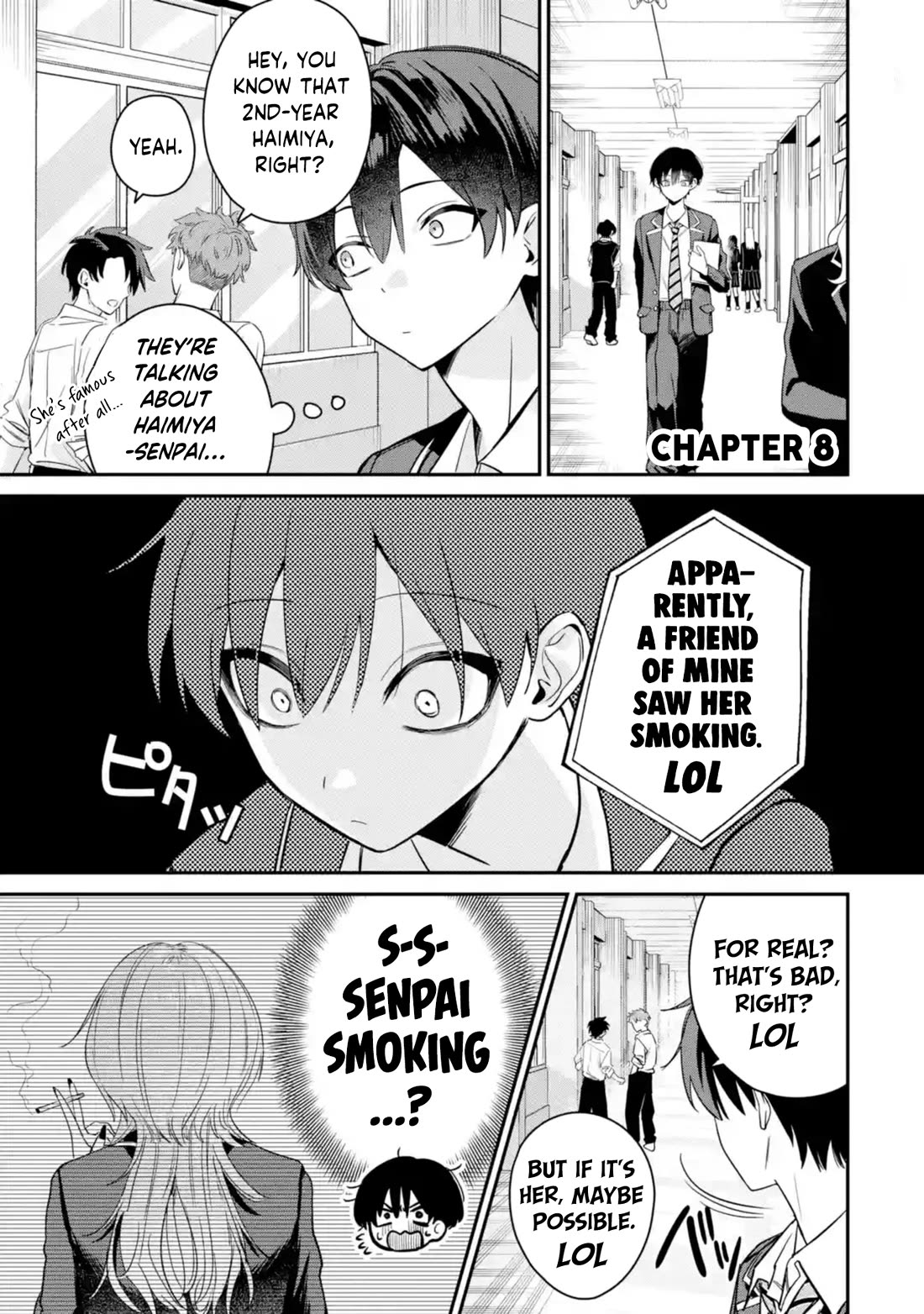 Haimiya-Senpai is Scary But Cute Chapter 8 page 2 - Chapter 8
