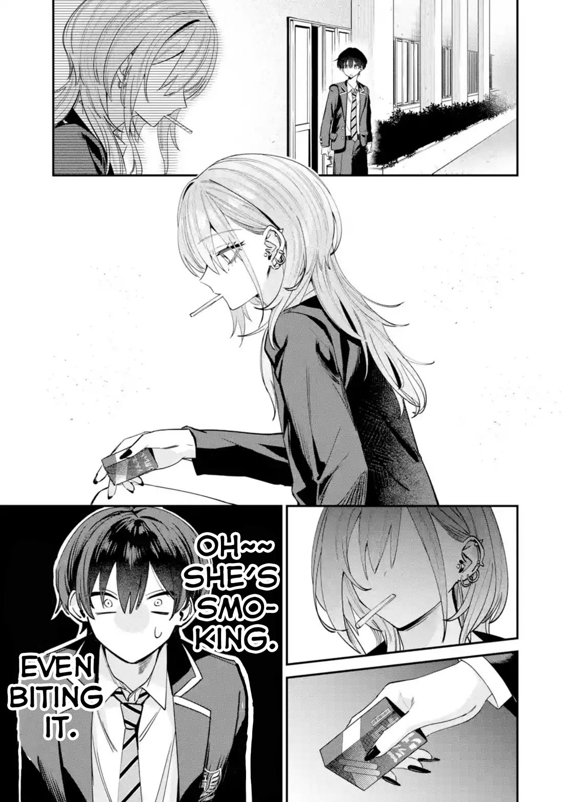 Haimiya-Senpai is Scary But Cute Chapter 8 page 4 - Chapter 8