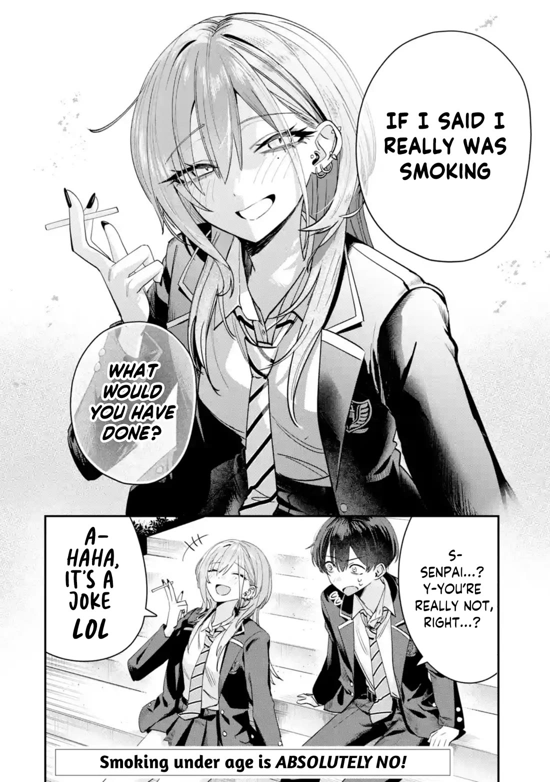 Haimiya-Senpai is Scary But Cute Chapter 8 page 7 - Chapter 8