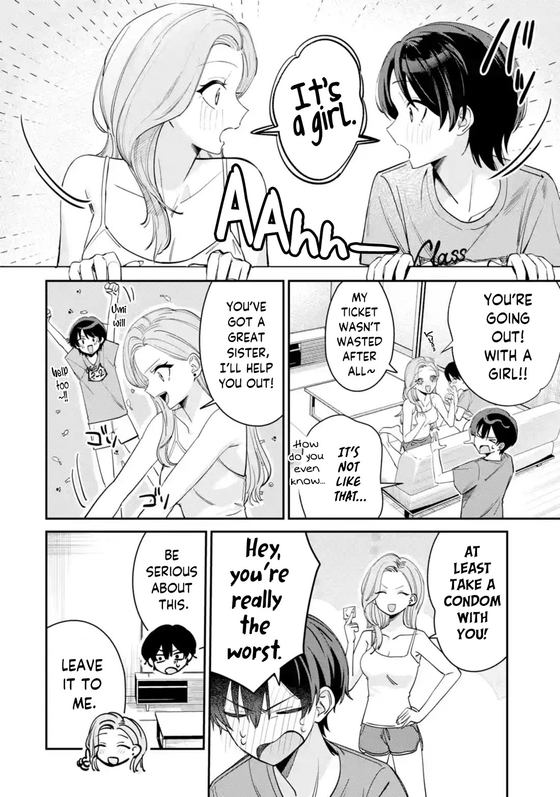 Haimiya-Senpai is Scary But Cute Chapter 9.5 page 3 - Chapter 9.5