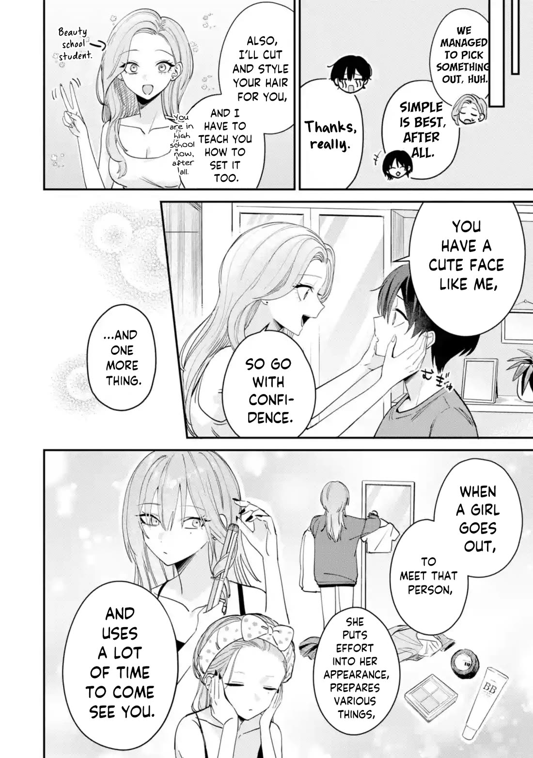 Haimiya-Senpai is Scary But Cute Chapter 9.5 page 5 - Chapter 9.5