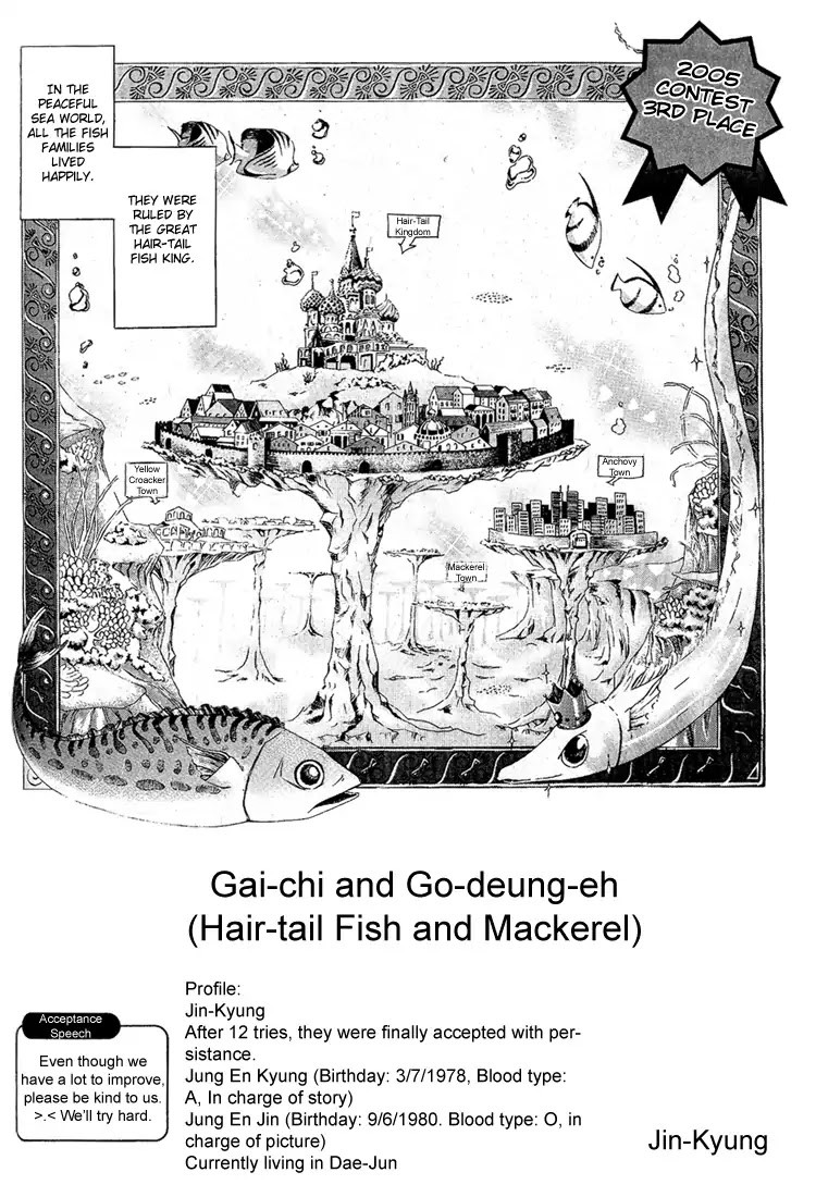Hair-Tail Fish and Mackerel Chapter 0 page 2 - Chapter 0: Oneshot
