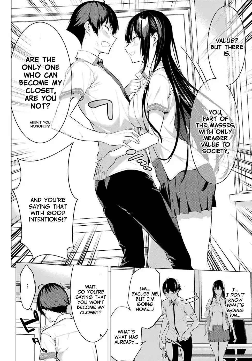 Haite Kudasai, Takamine San Chapter 1 page 40 - Chapter 1: Become my closet