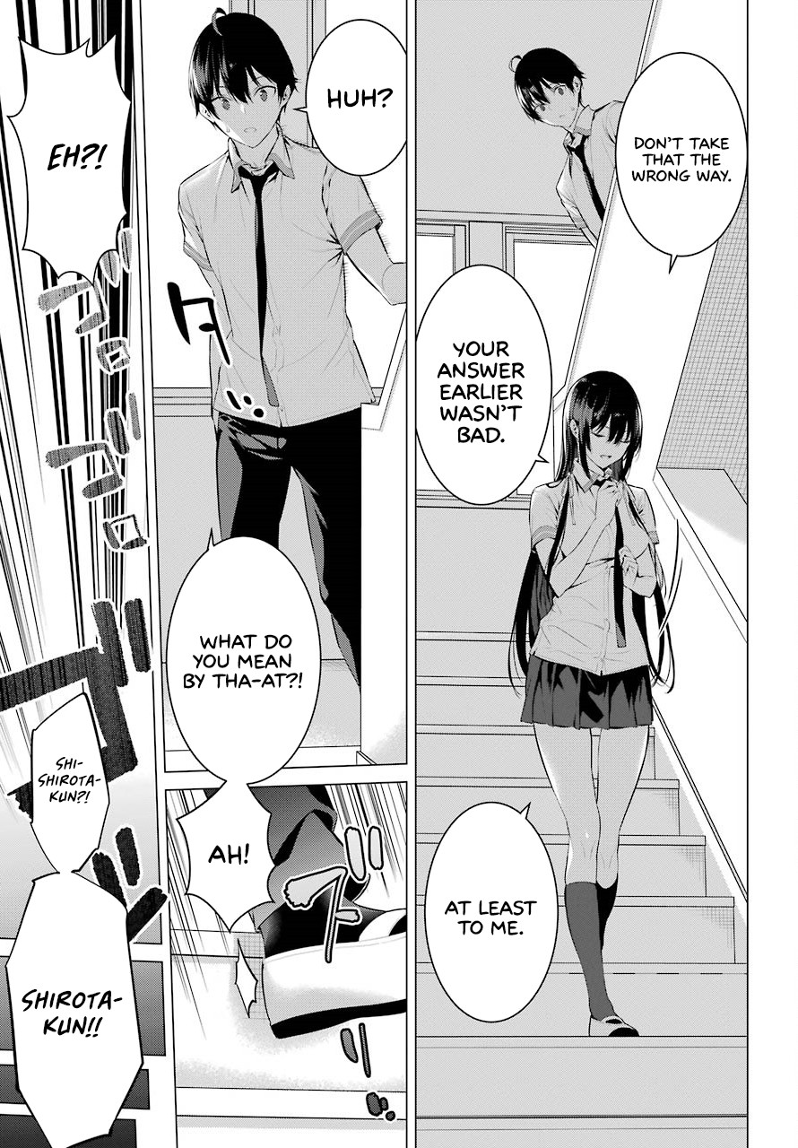 Haite Kudasai, Takamine San Chapter 3 page 30 - Chapter 3: Do You, or Do You Not Want to Look at Me