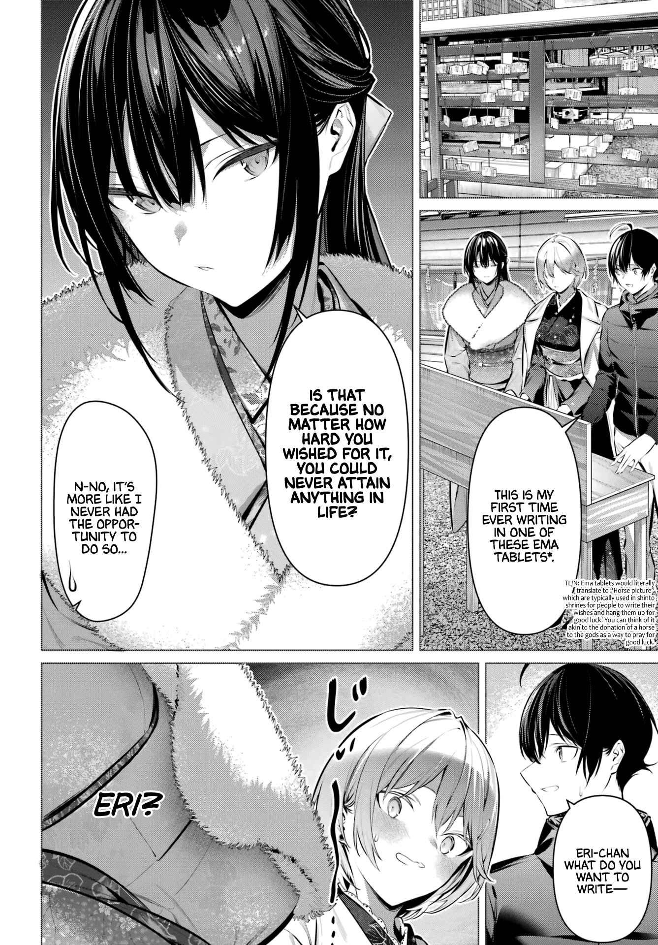 Haite Kudasai, Takamine San Chapter 39 page 11 - Chapter 39: Please Grant My Wish