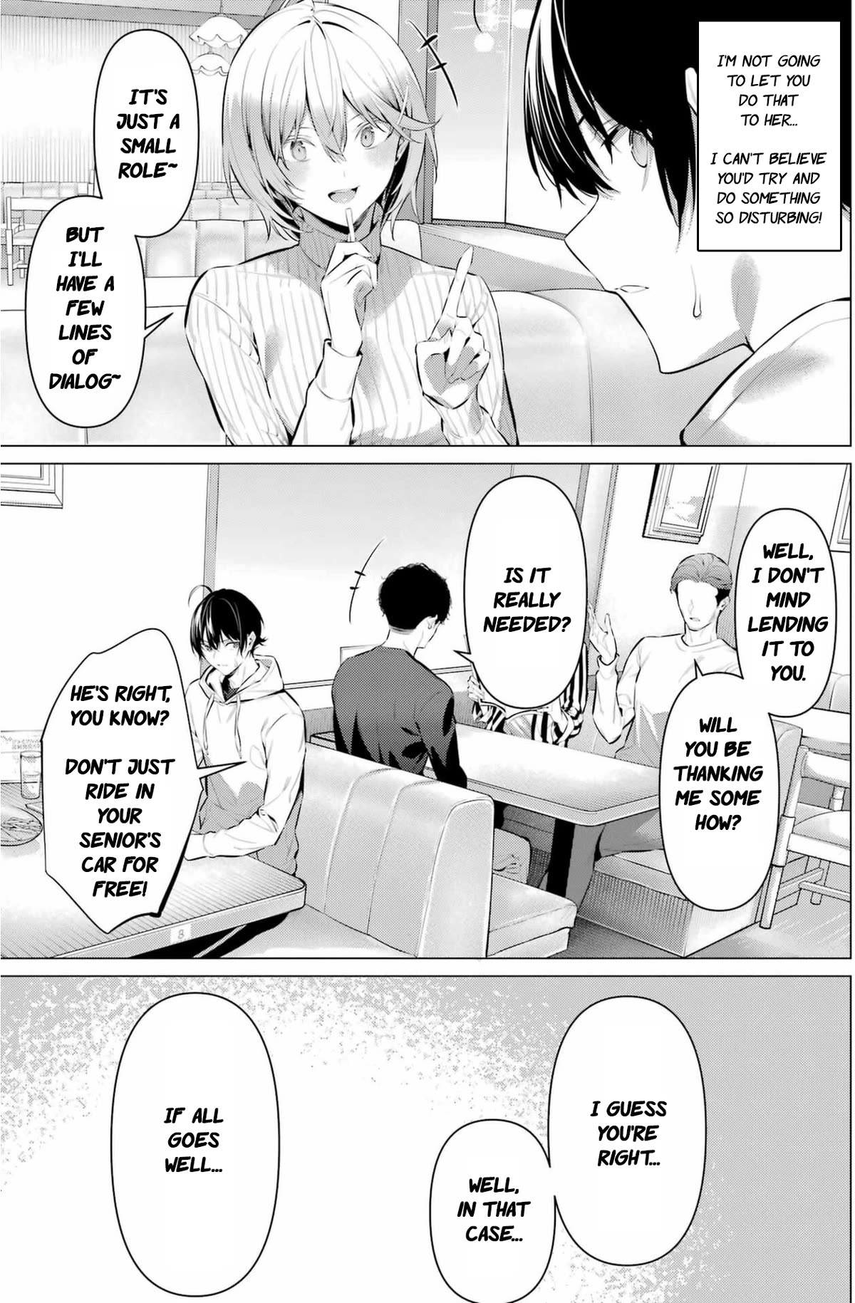 Haite Kudasai, Takamine San Chapter 44 page 10 - Chapter 44: Shirota-kun's determination