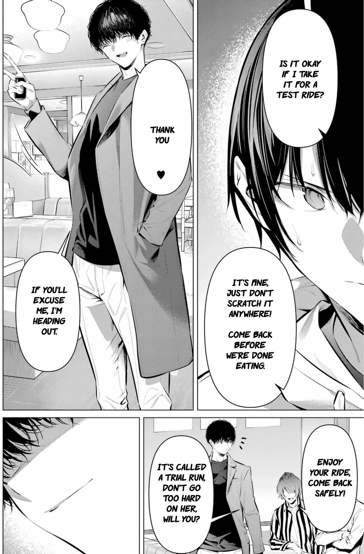 Haite Kudasai, Takamine San Chapter 44 page 13 - Chapter 44: Shirota-kun's determination