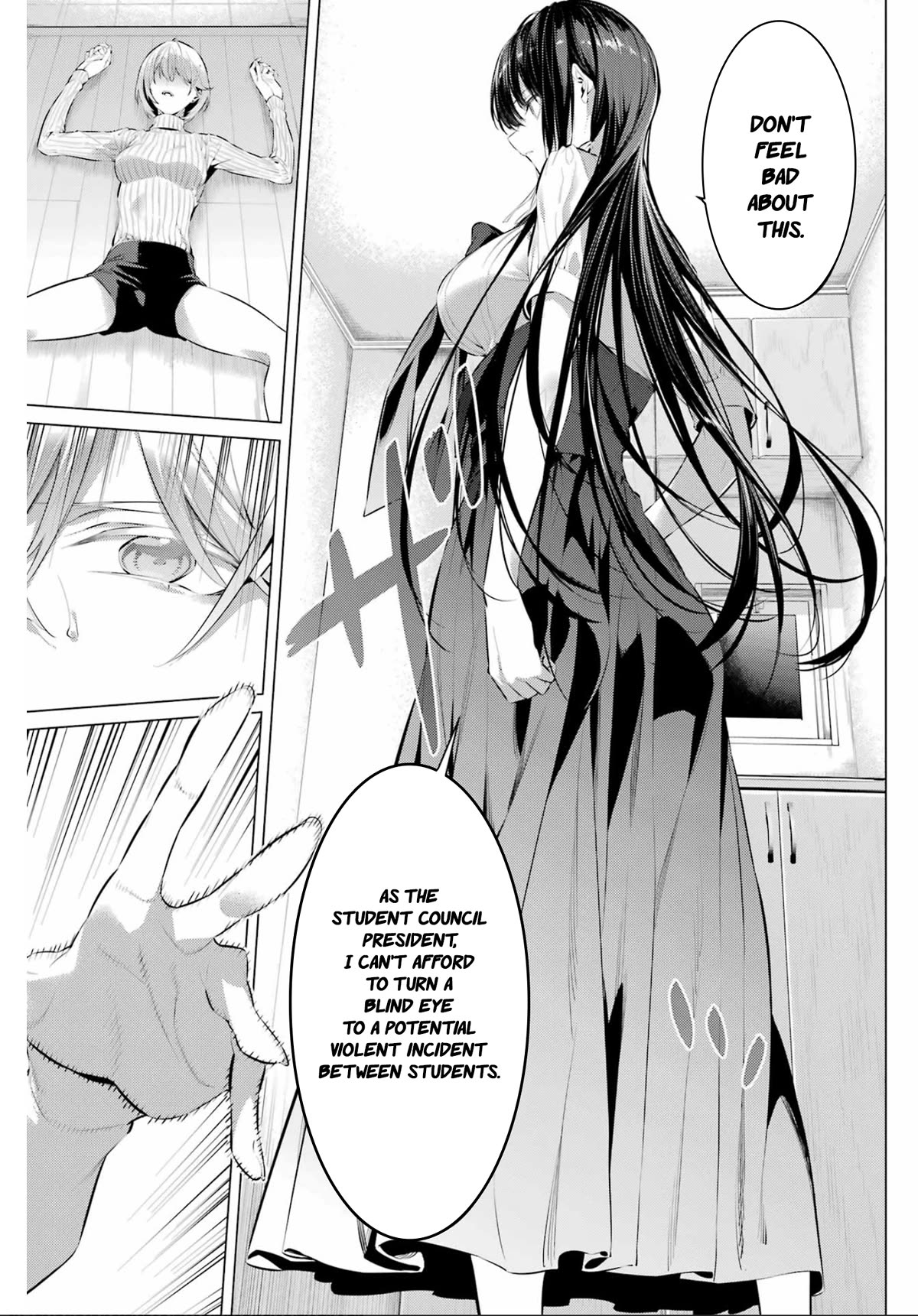 Haite Kudasai, Takamine San Chapter 45 page 12 - Chapter 45: Stay out of my way