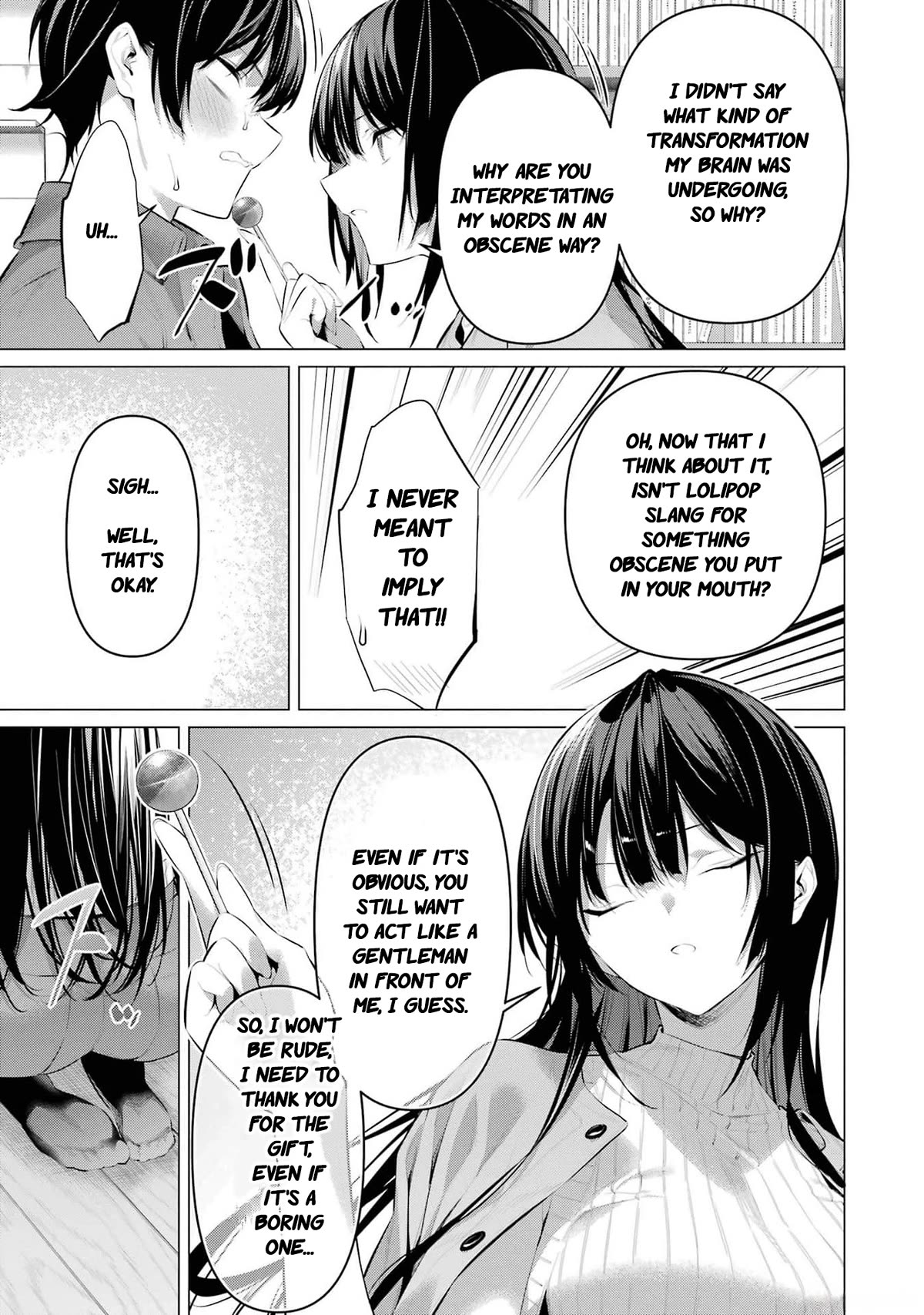 Haite Kudasai, Takamine San Chapter 46.5 page 10 - Chapter 46.5: Later on that day...