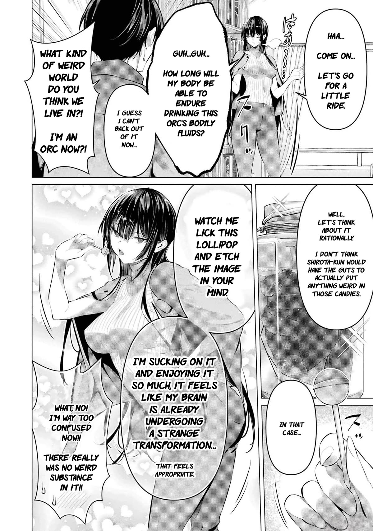 Haite Kudasai, Takamine San Chapter 46.5 page 9 - Chapter 46.5: Later on that day...