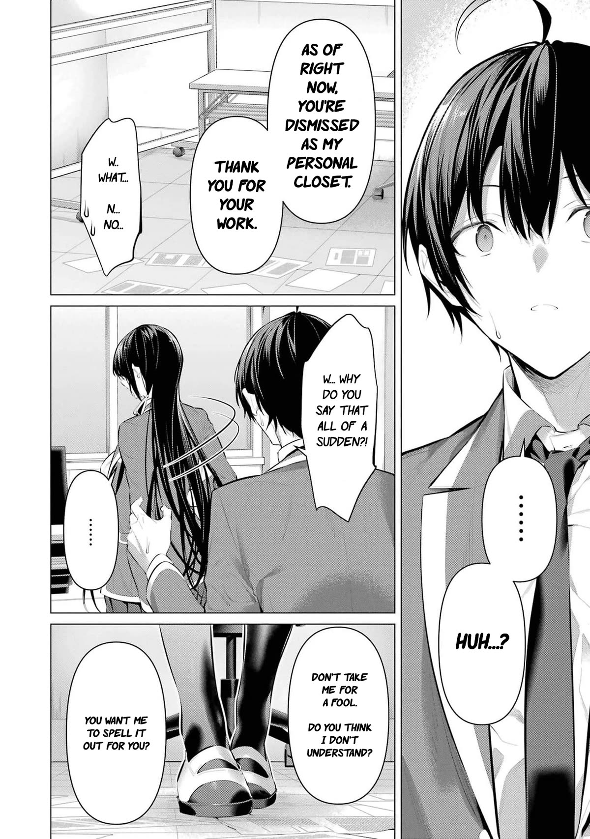 Haite Kudasai, Takamine San Chapter 47 page 37 - Chapter 47: You're fired.