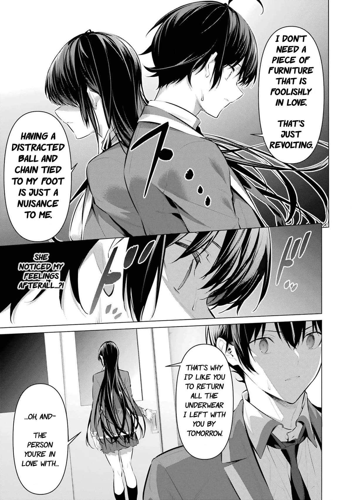 Haite Kudasai, Takamine San Chapter 47 page 38 - Chapter 47: You're fired.
