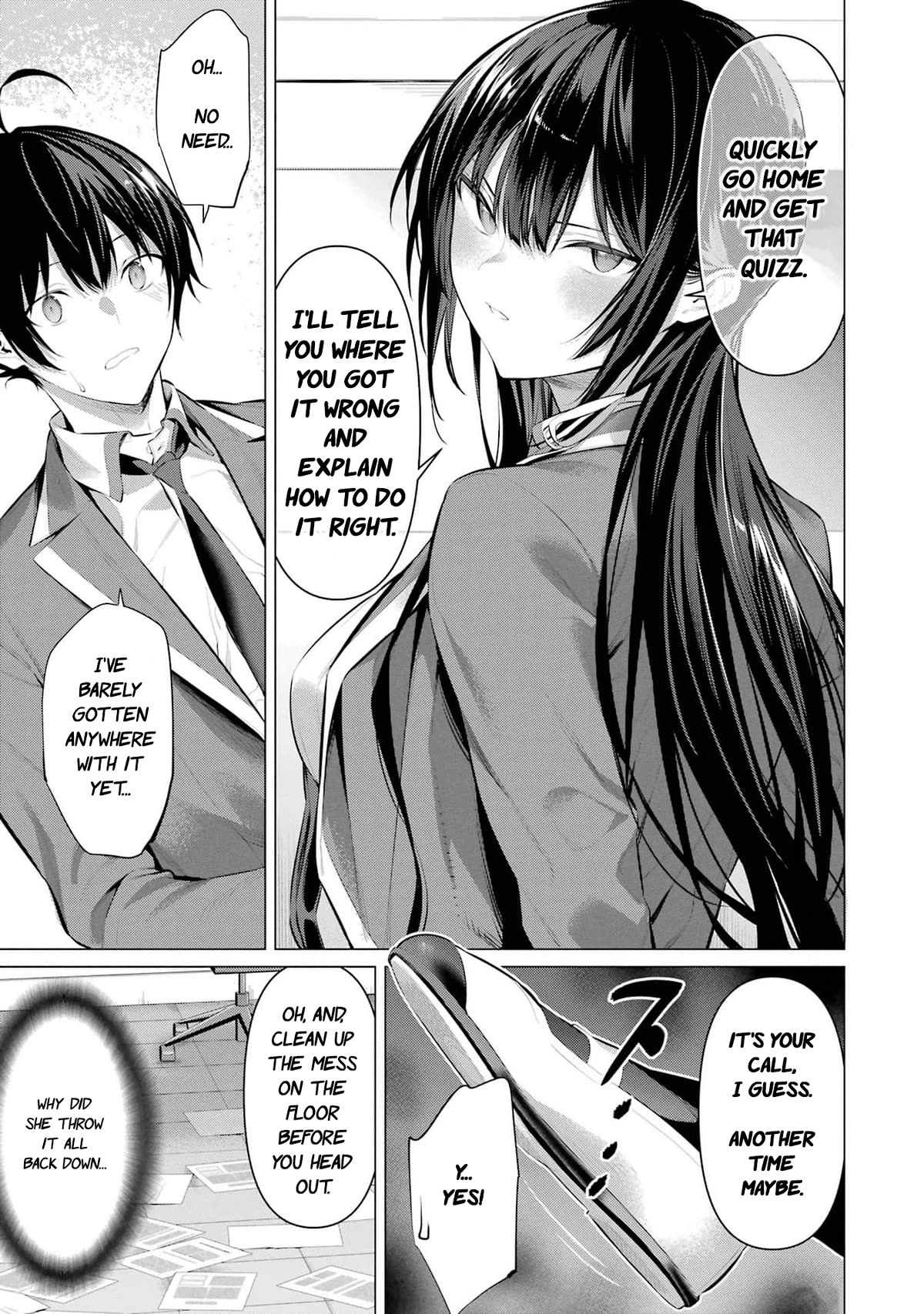 Haite Kudasai, Takamine San Chapter 47 page 48 - Chapter 47: You're fired.
