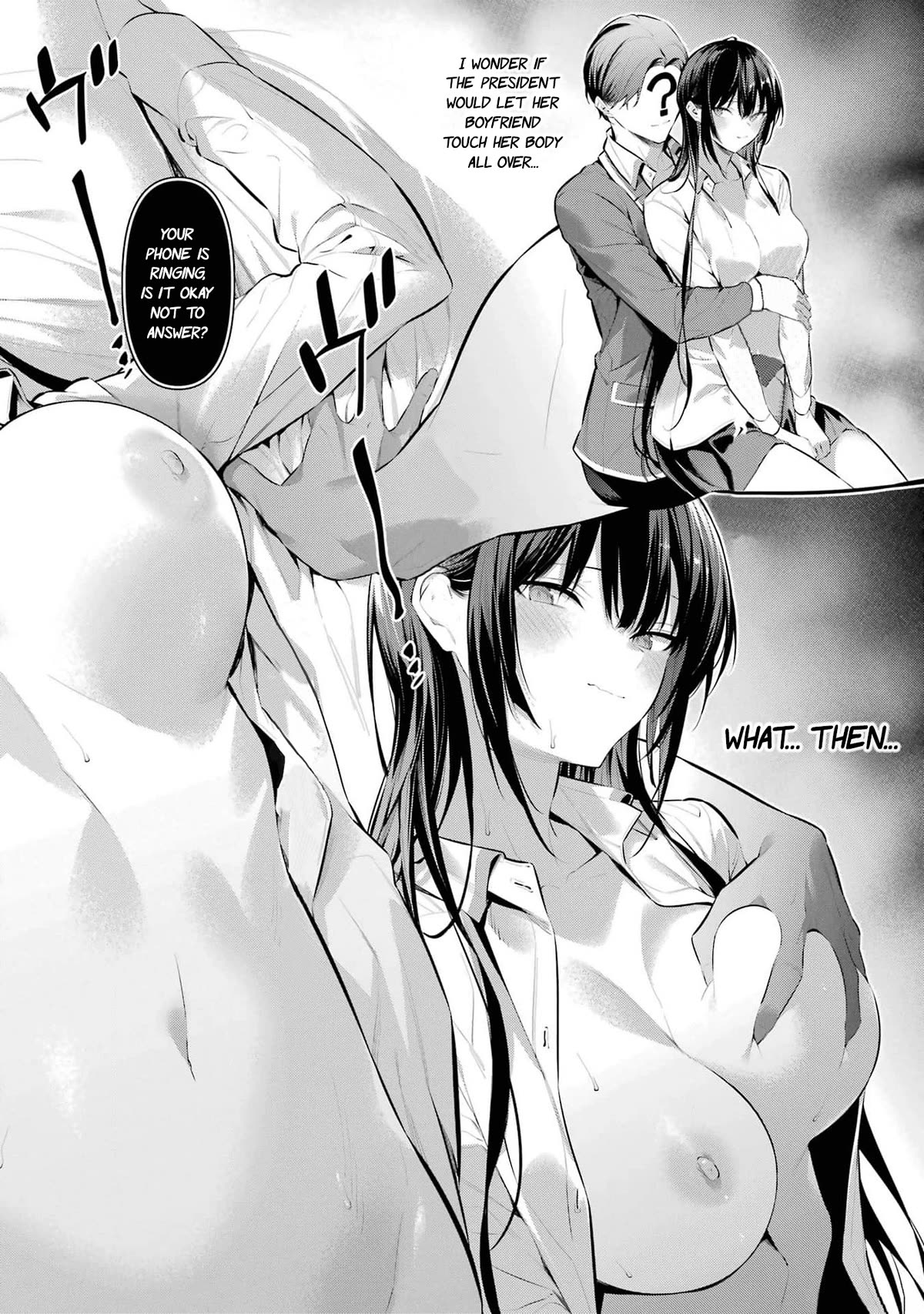 Haite Kudasai, Takamine San Chapter 48 page 15 - Chapter 48: Stroke me
