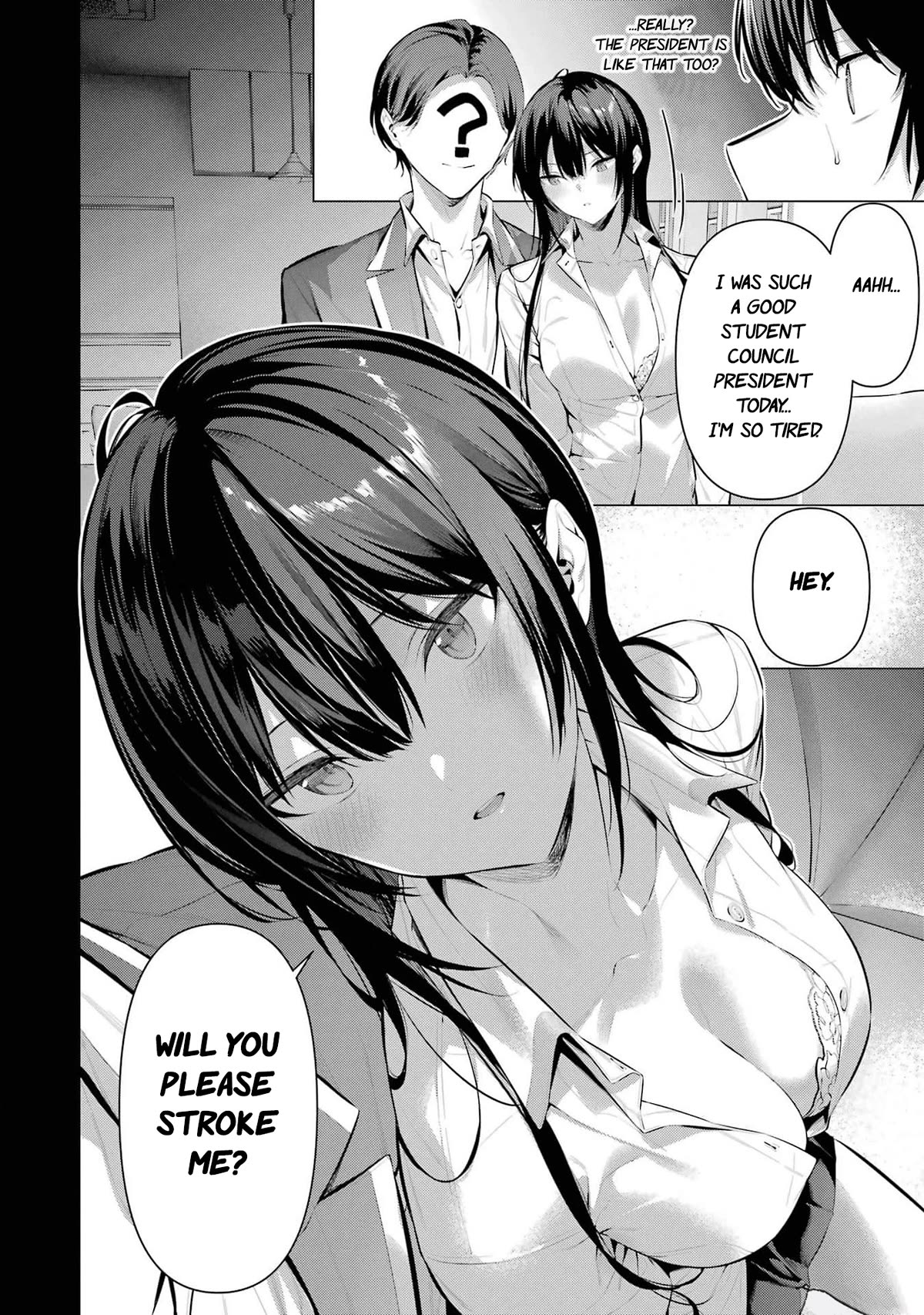 Haite Kudasai, Takamine San Chapter 48 page 9 - Chapter 48: Stroke me