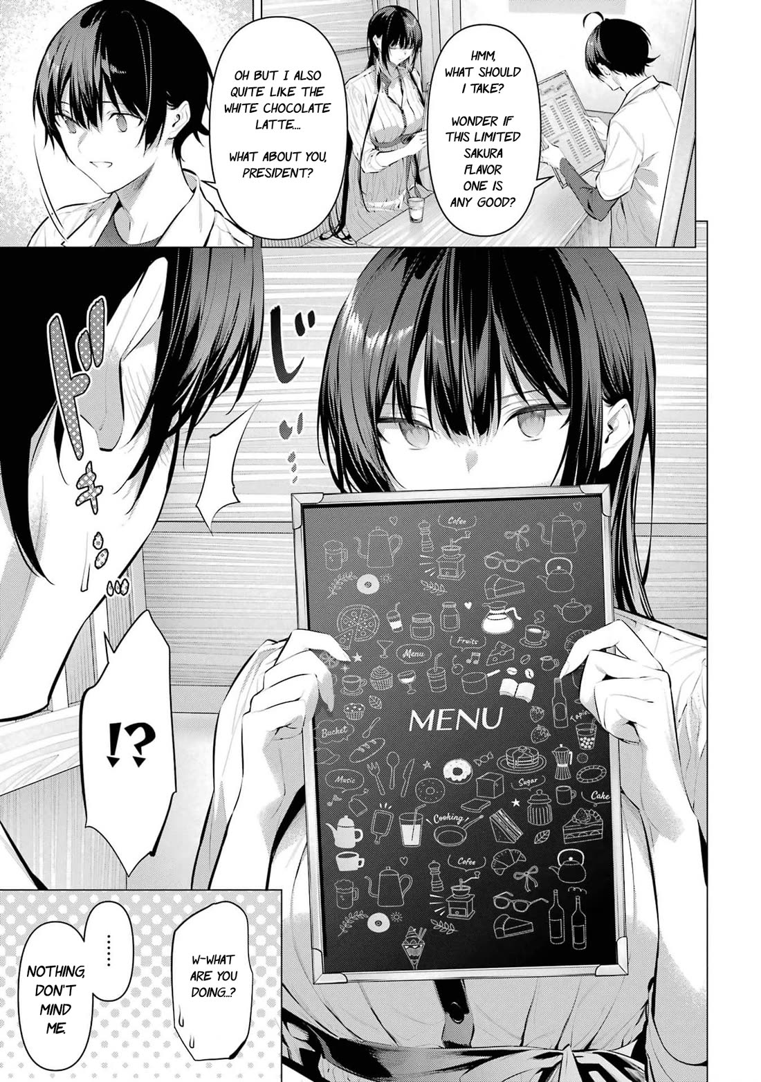 Haite Kudasai, Takamine San Chapter 51 page 8 - Chapter 51: Is there something you'd like to tell me?