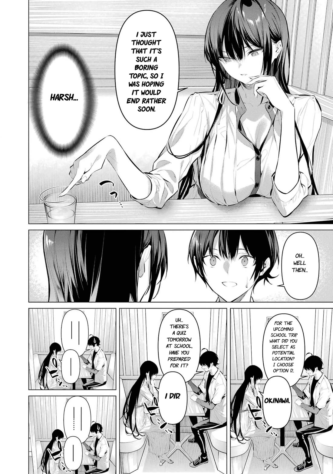 Haite Kudasai, Takamine San Chapter 51 page 9 - Chapter 51: Is there something you'd like to tell me?