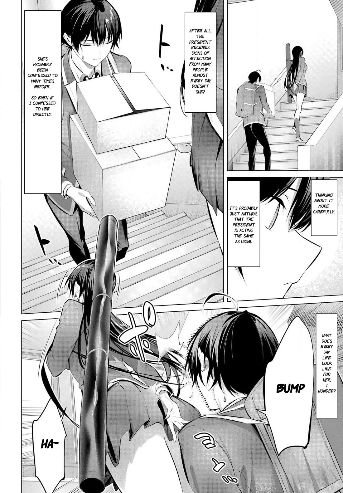 Haite Kudasai, Takamine San Chapter 52 page 12 - Chapter 52: Have no regrets