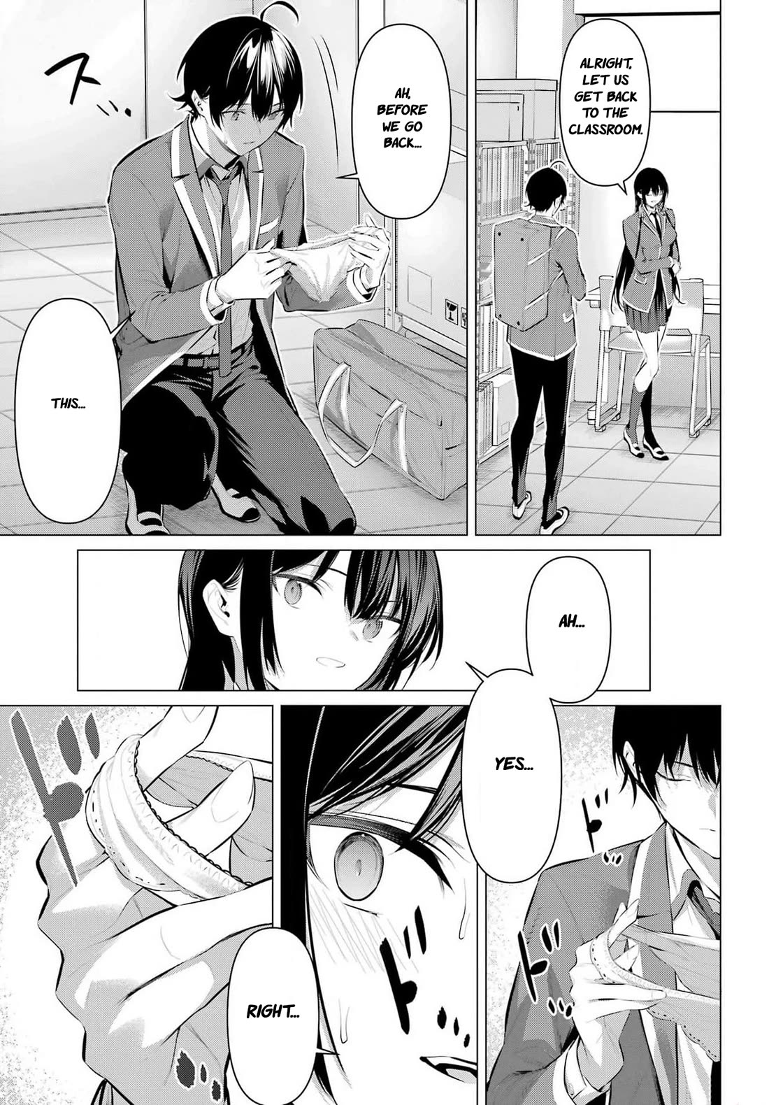 Haite Kudasai, Takamine San Chapter 52 page 19 - Chapter 52: Have no regrets