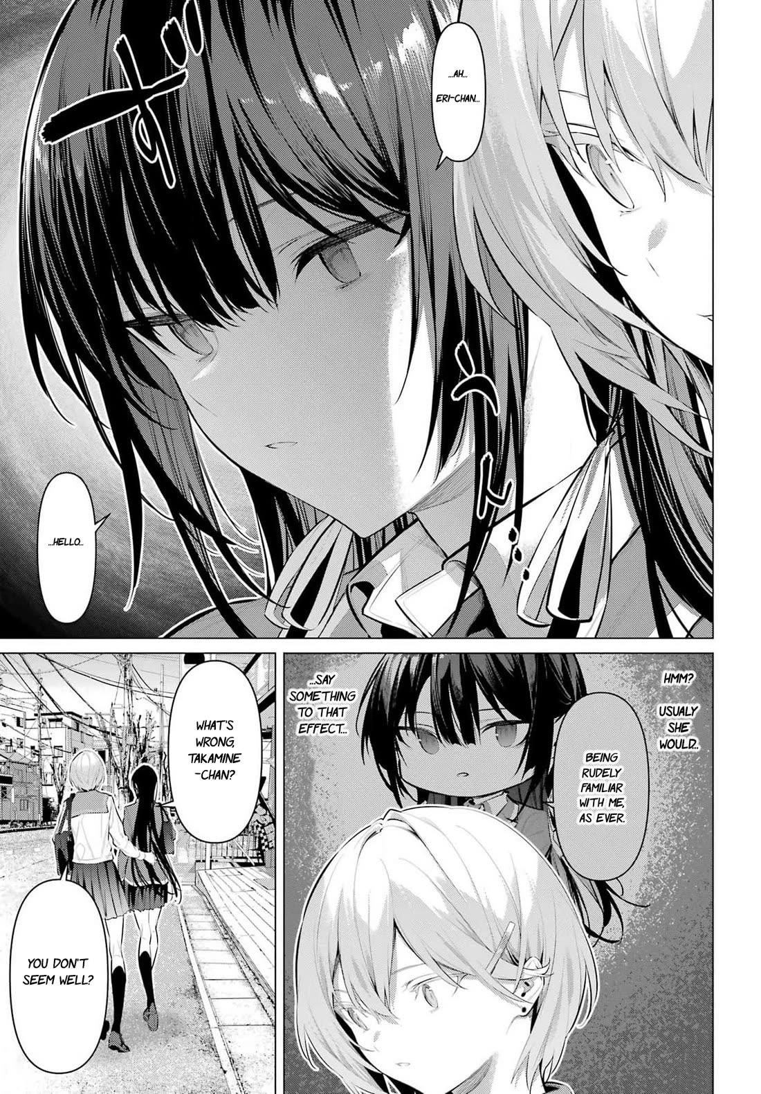 Haite Kudasai, Takamine San Chapter 53 page 4 - Chapter 53: I want you to listen to my friend's story