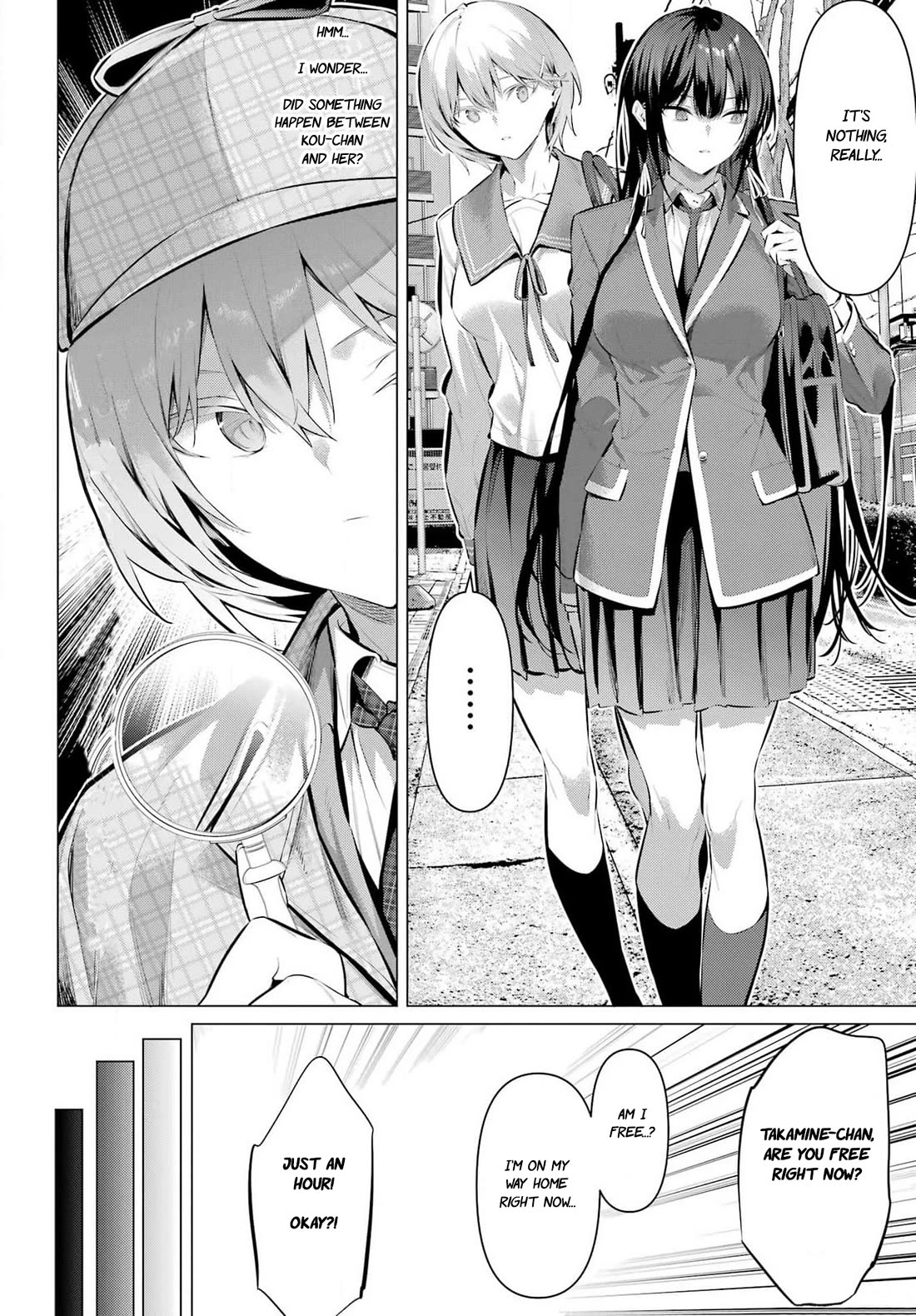 Haite Kudasai, Takamine San Chapter 53 page 5 - Chapter 53: I want you to listen to my friend's story