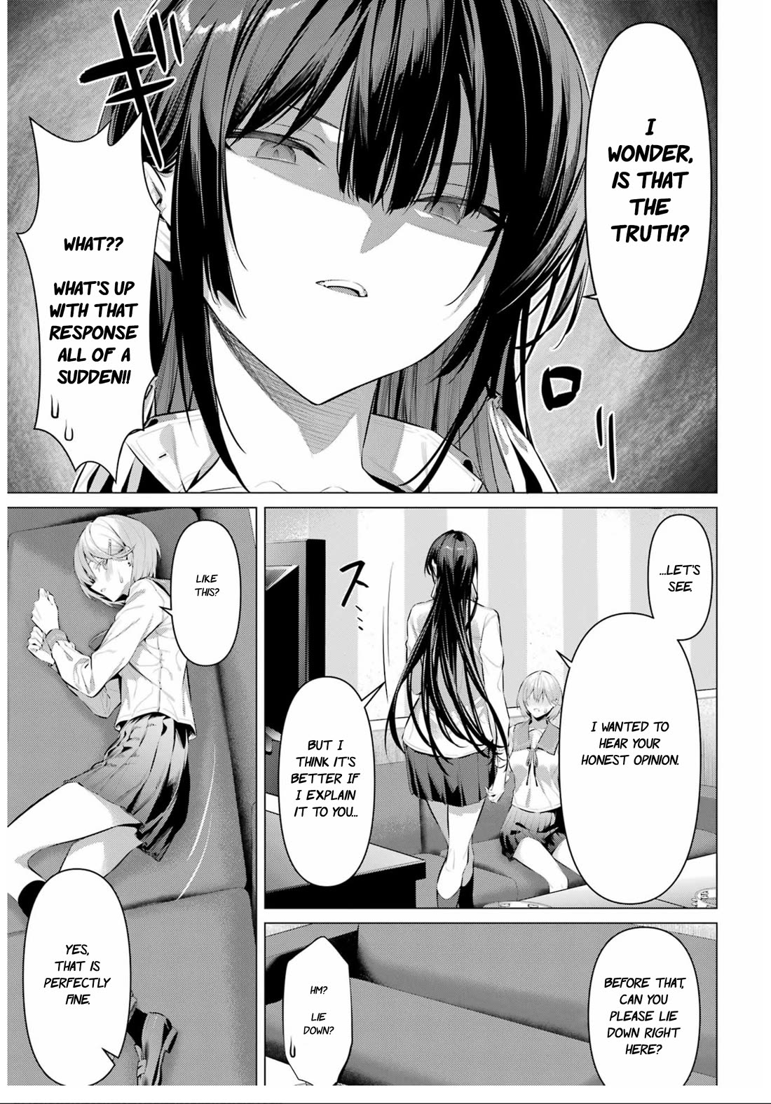 Haite Kudasai, Takamine San Chapter 54 page 7 - Chapter 54: Let me ask you for advice