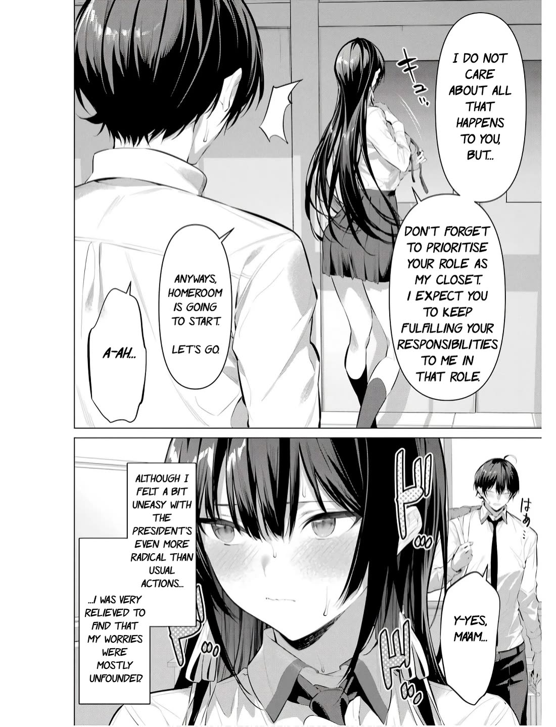 Haite Kudasai, Takamine San Chapter 55 page 24 - Chapter 55: Tell me how you feel about it