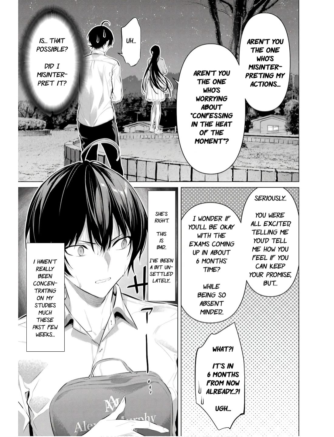 Haite Kudasai, Takamine San Chapter 57 page 11 - Chapter 57: I'll wait for you