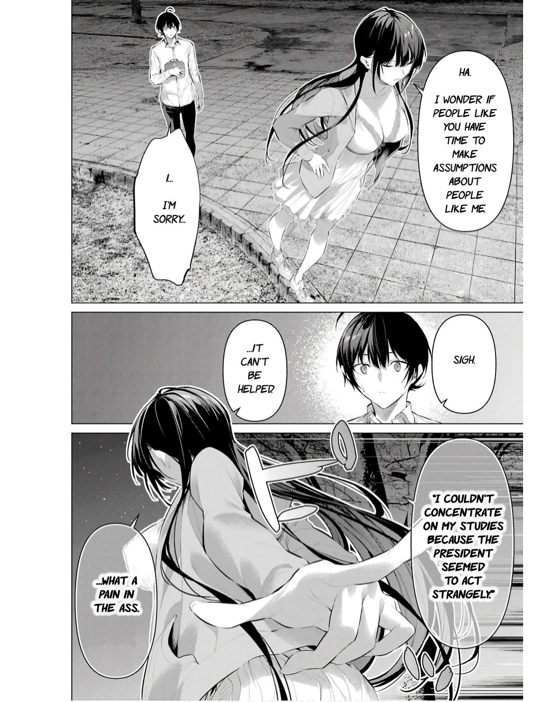 Haite Kudasai, Takamine San Chapter 57 page 12 - Chapter 57: I'll wait for you