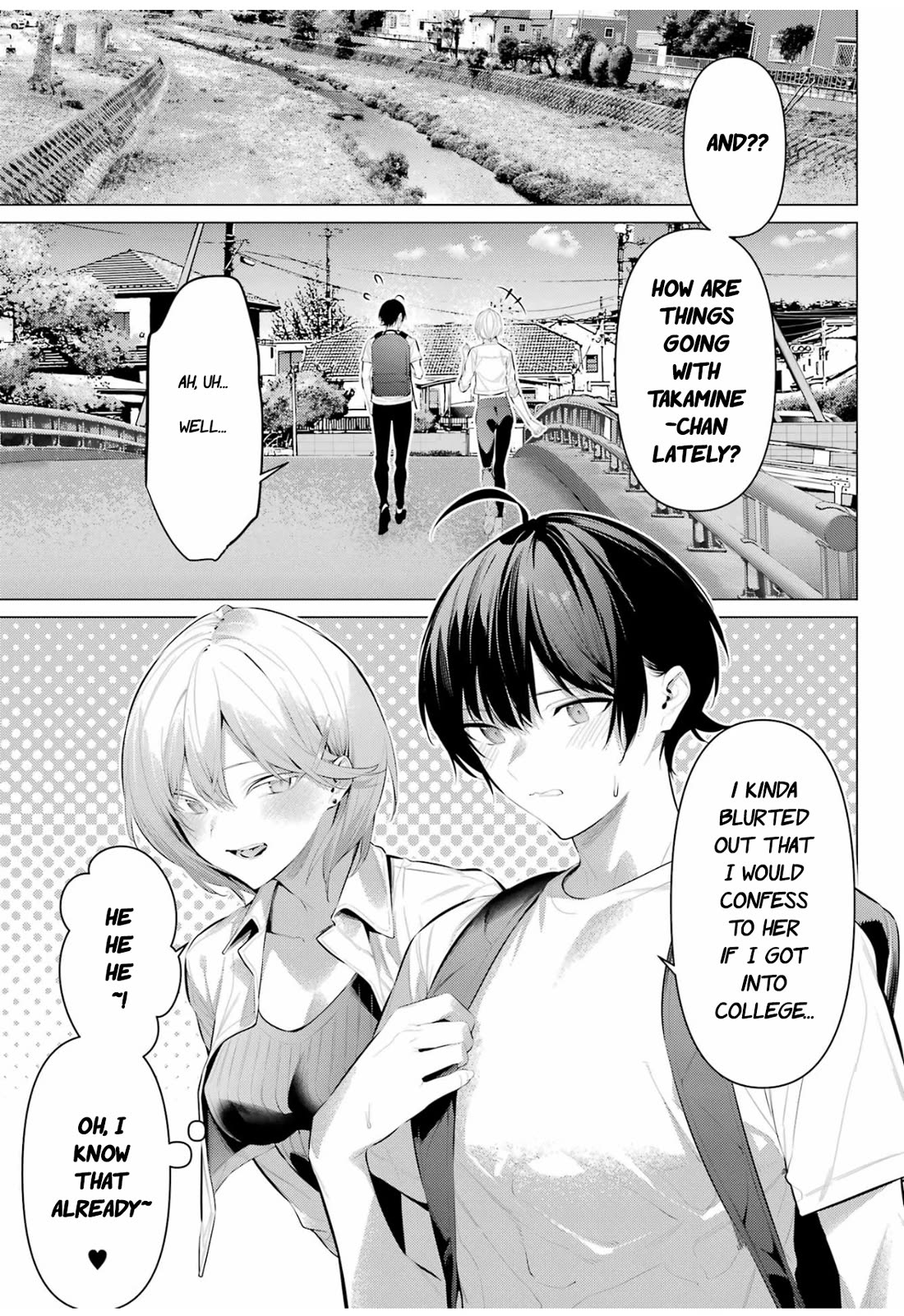 Haite Kudasai, Takamine San Chapter 58 page 8 - Chapter 58: Let's have some fun together