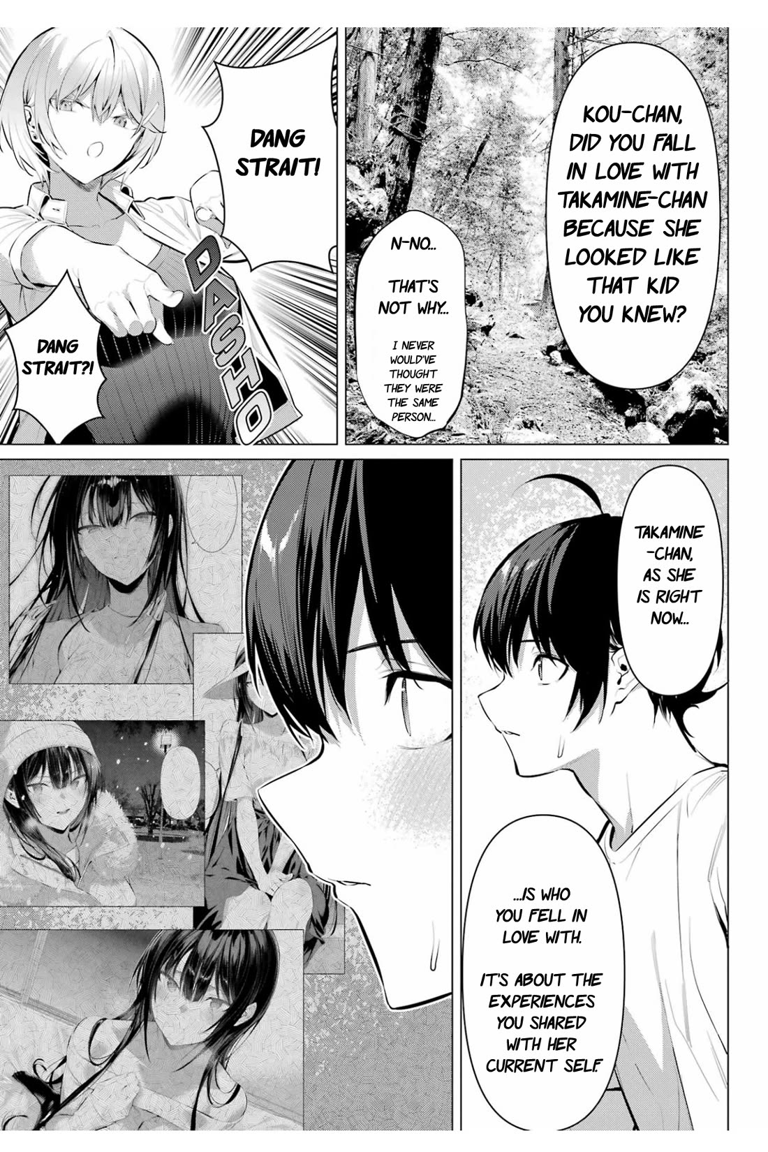 Haite Kudasai, Takamine San Chapter 59 page 22 - Chapter 59: Let us dream