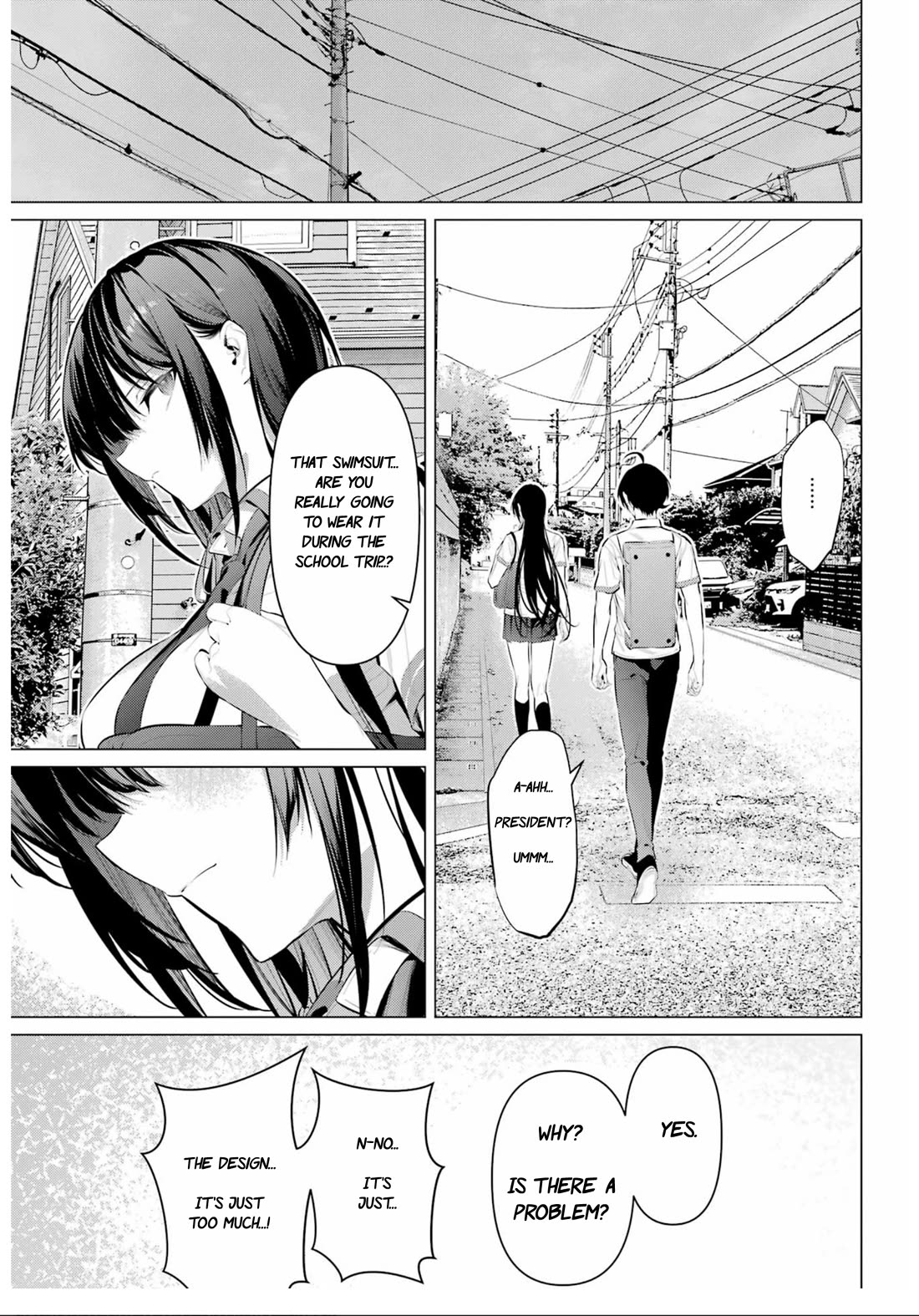 Haite Kudasai, Takamine San Chapter 60 page 19 - Chapter 60: I'll let you decide