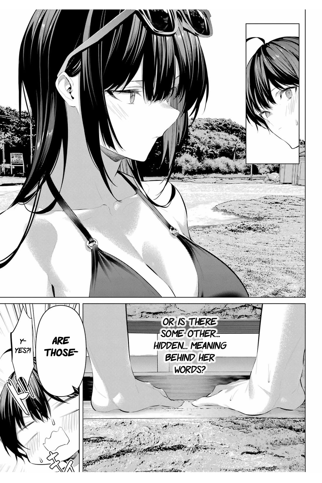 Haite Kudasai, Takamine San Chapter 62 page 10 - Chapter 62: Swept away