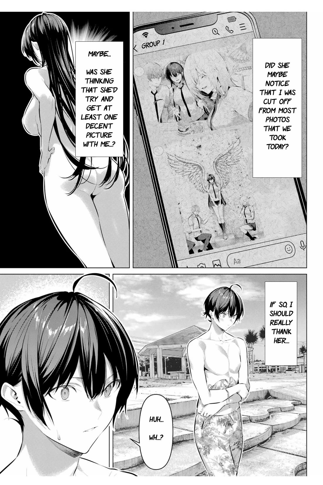 Haite Kudasai, Takamine San Chapter 62 page 22 - Chapter 62: Swept away