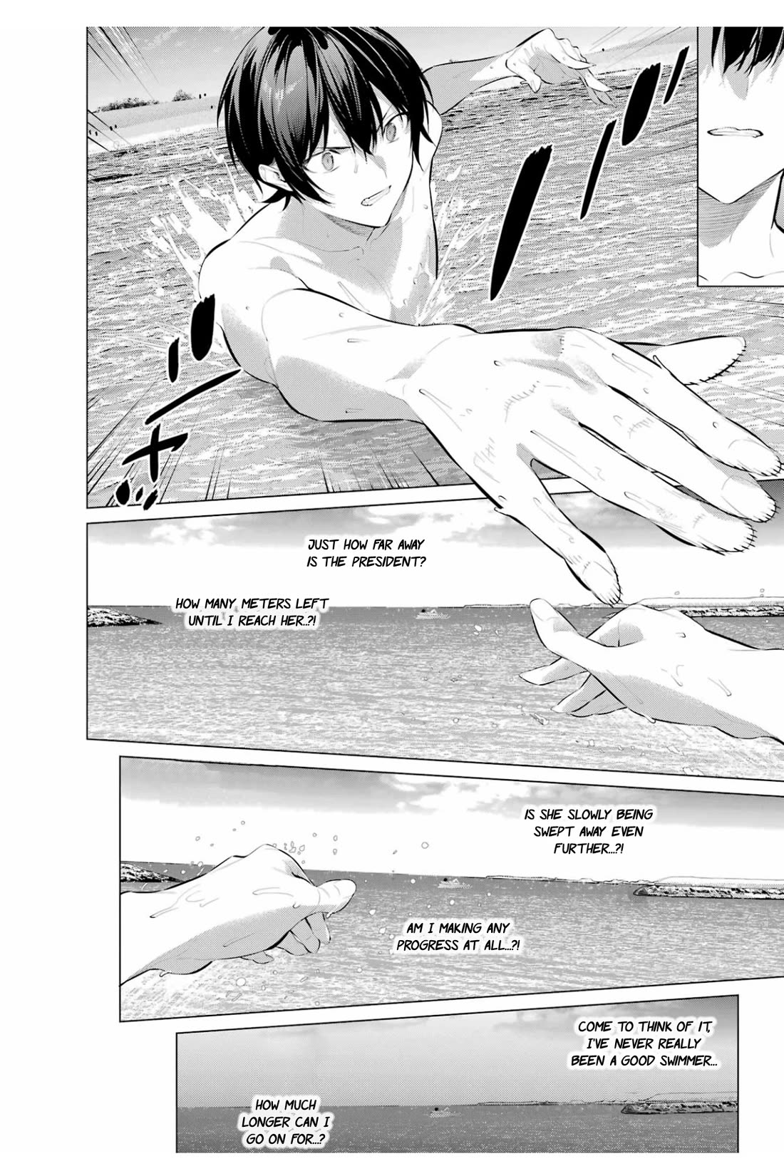Haite Kudasai, Takamine San Chapter 62 page 24 - Chapter 62: Swept away