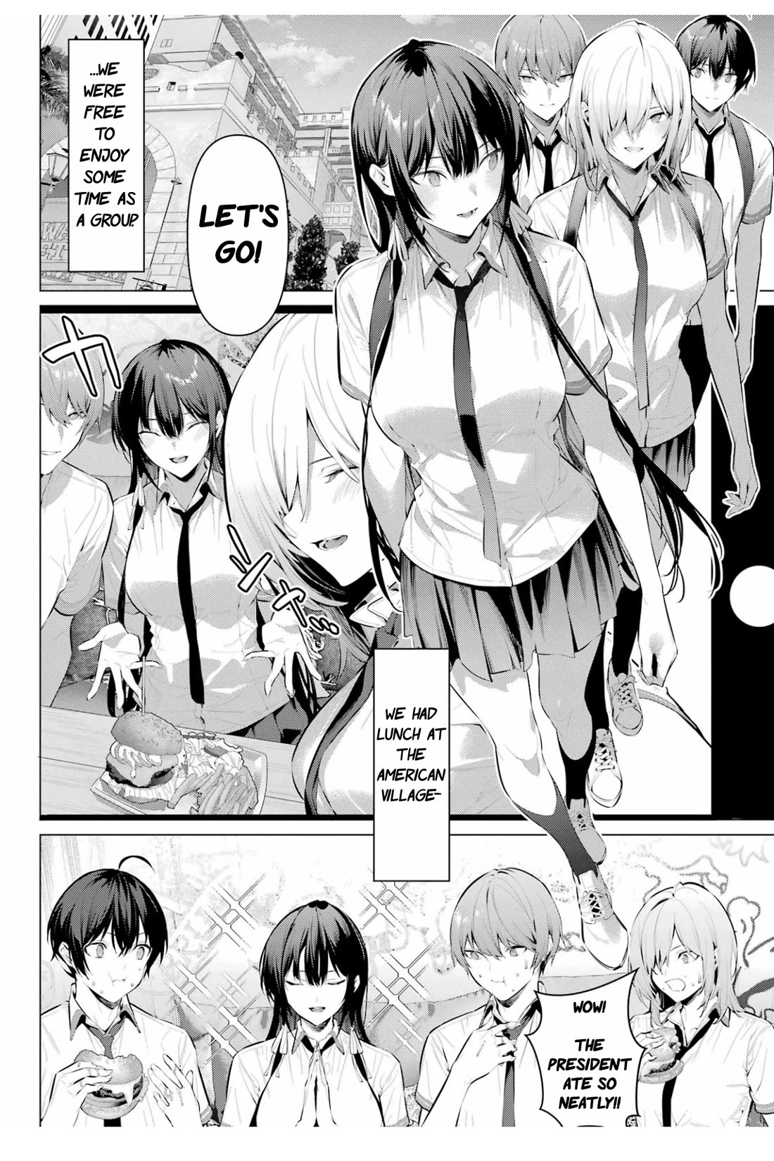 Haite Kudasai, Takamine San Chapter 62 page 3 - Chapter 62: Swept away