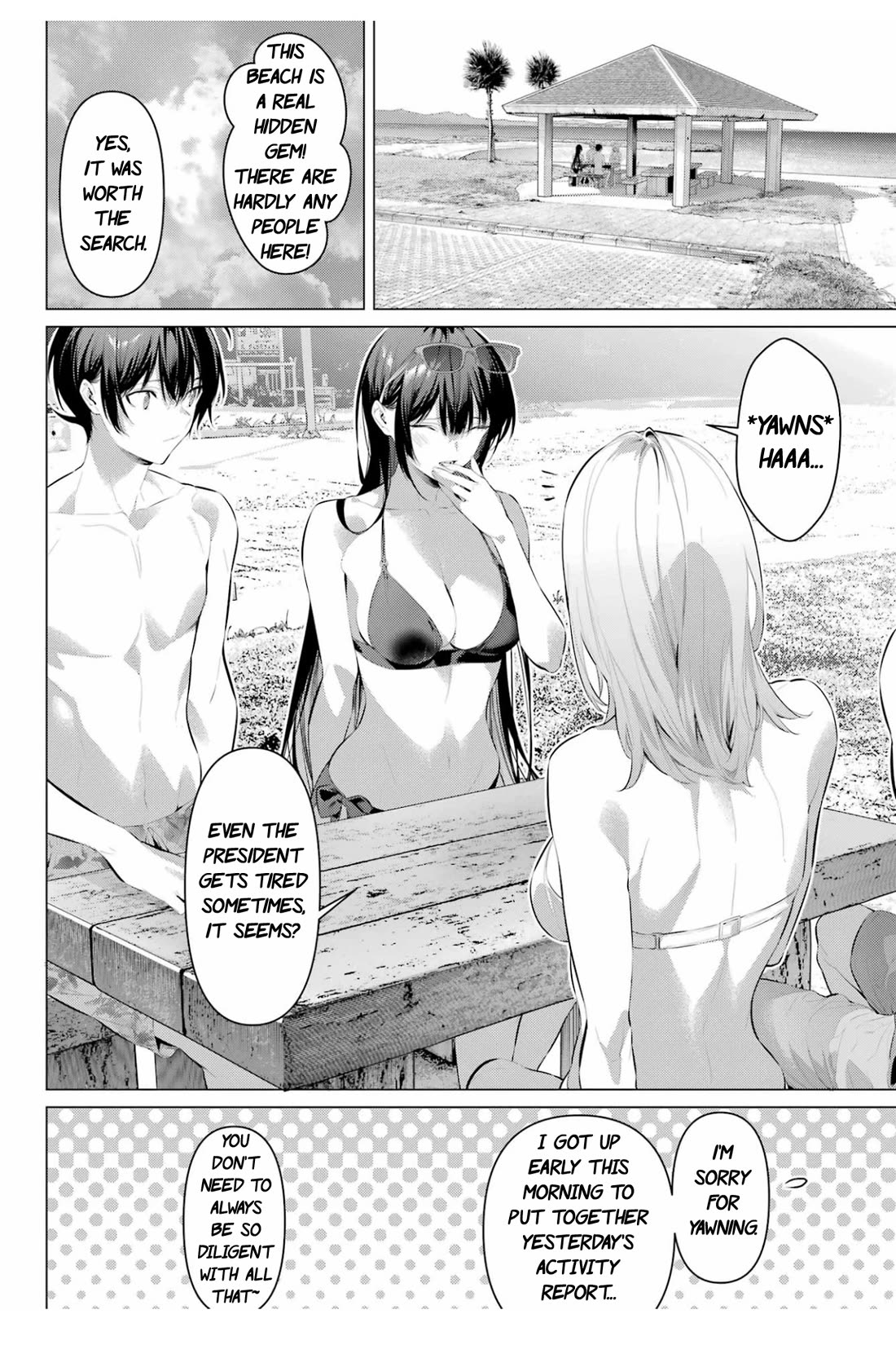 Haite Kudasai, Takamine San Chapter 62 page 7 - Chapter 62: Swept away