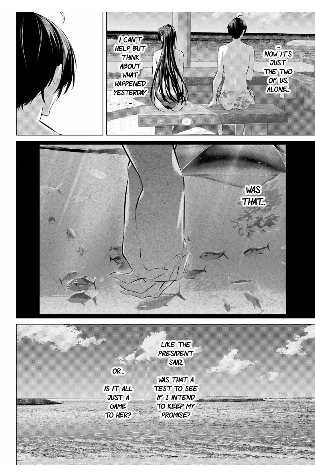 Haite Kudasai, Takamine San Chapter 62 page 9 - Chapter 62: Swept away
