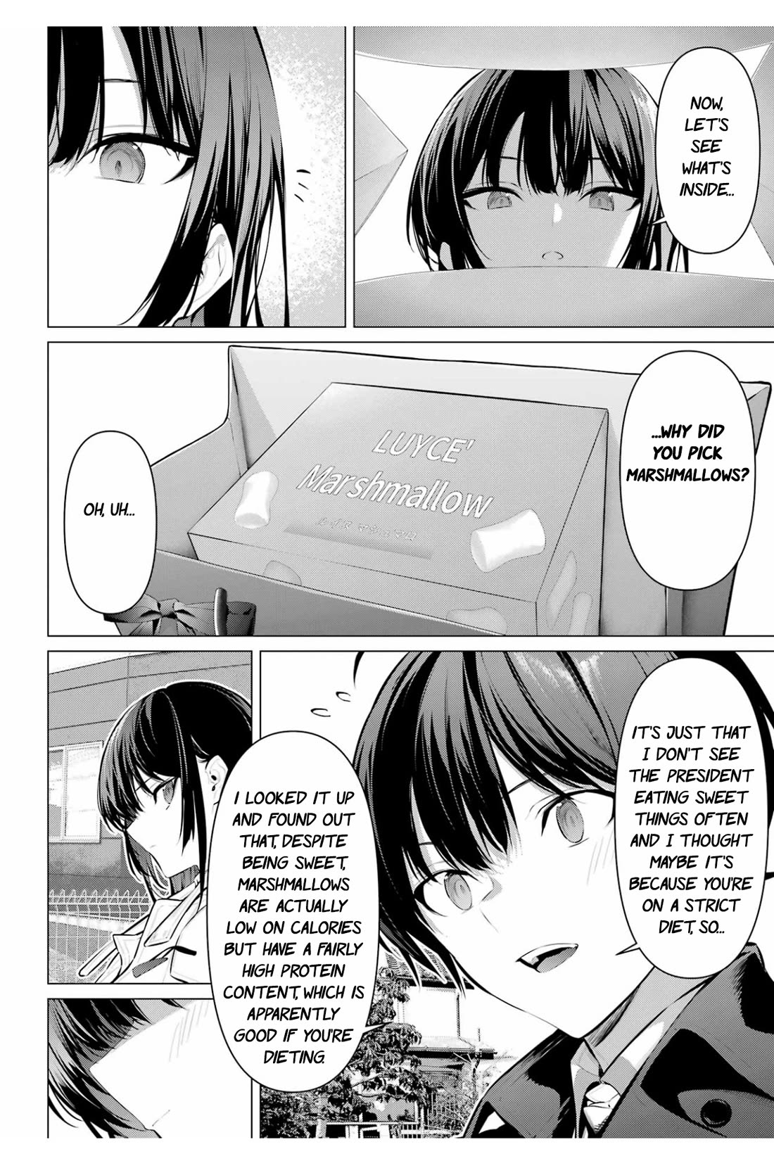 Haite Kudasai, Takamine San Chapter 63.5 page 3 - Chapter 63.5: I'll accept it