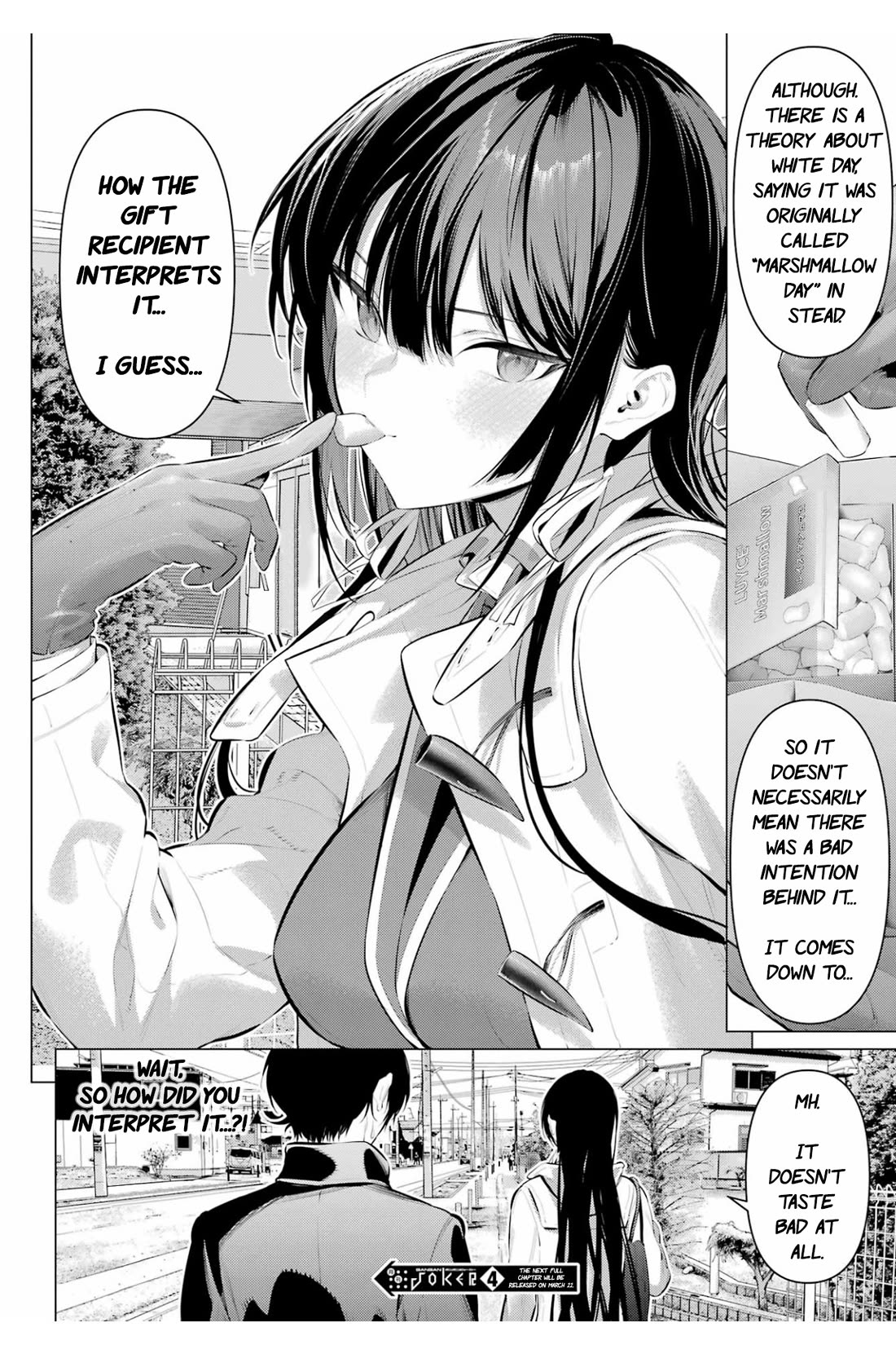 Haite Kudasai, Takamine San Chapter 63.5 page 5 - Chapter 63.5: I'll accept it