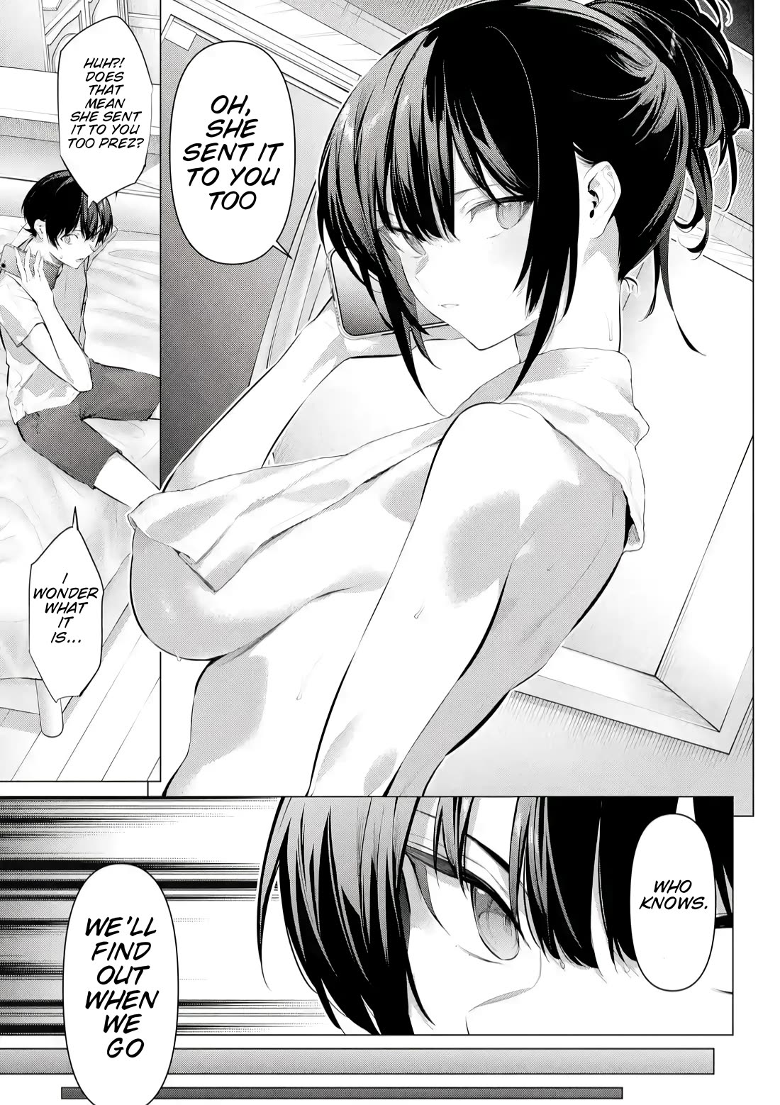 Haite Kudasai, Takamine San Chapter 66.1 page 4 - Chapter 66.1: Please Let Me Put On Your Panties (Part 1)