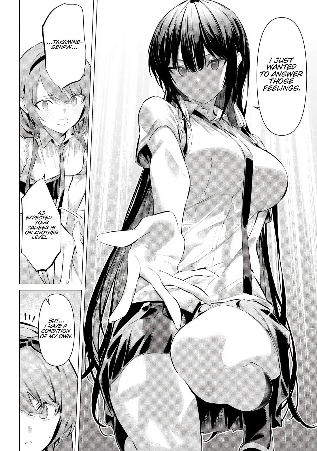 Haite Kudasai, Takamine San Chapter 66.2 page 15 - Chapter 66.2: Please Let Me Put On You Panties (Part 2)