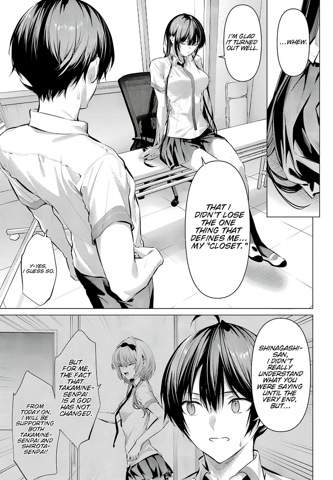 Haite Kudasai, Takamine San Chapter 68.2 page 8 - Chapter 68.2: Become My New Closet (Part 2)