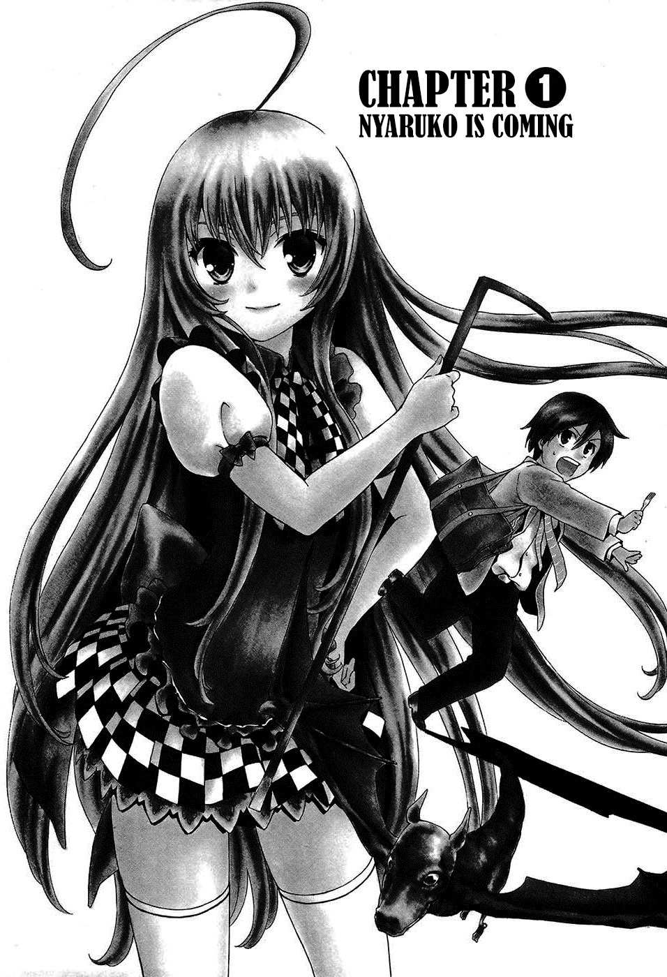 Haiyore! Nyaruko-san Chapter 1 page 8 - Chapter 1: Nyaruko is Coming