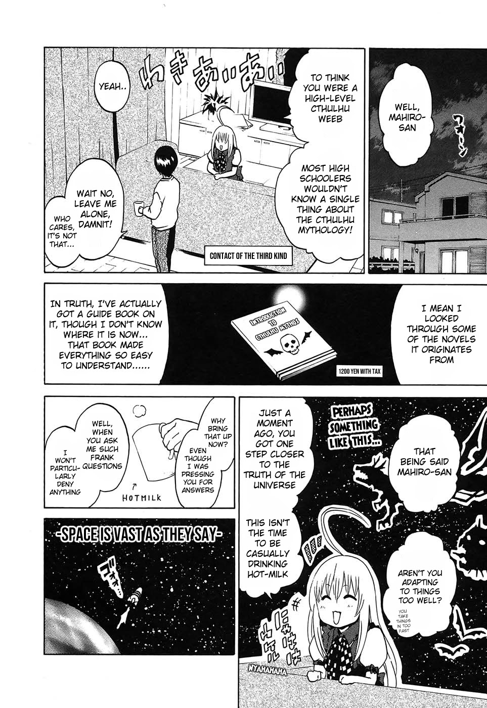 Haiyore! Nyaruko-san Chapter 2 page 14 - Chapter 2: The Cthulhu Mythos