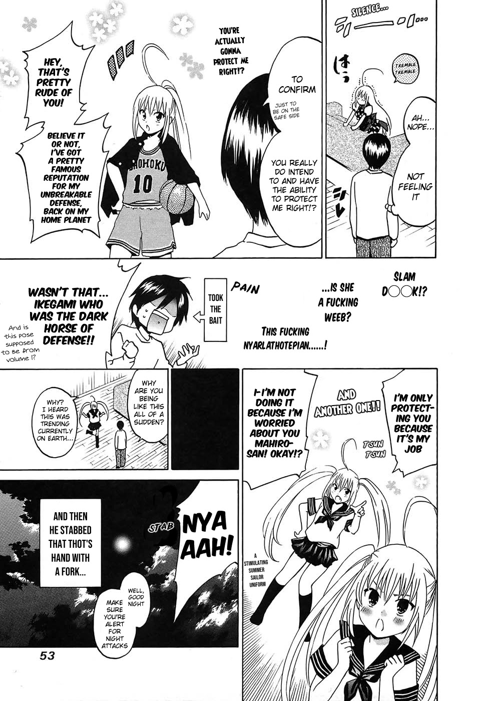 Haiyore! Nyaruko-san Chapter 2 page 17 - Chapter 2: The Cthulhu Mythos