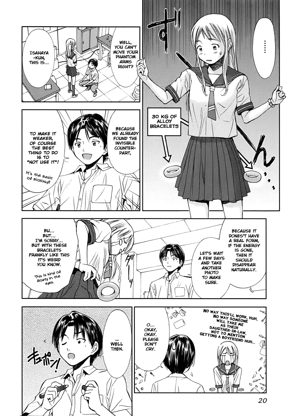 Hajimari no Hako Chapter 1 page 22 - Chapter 1: Irabayashi-san no Phantom Arm
